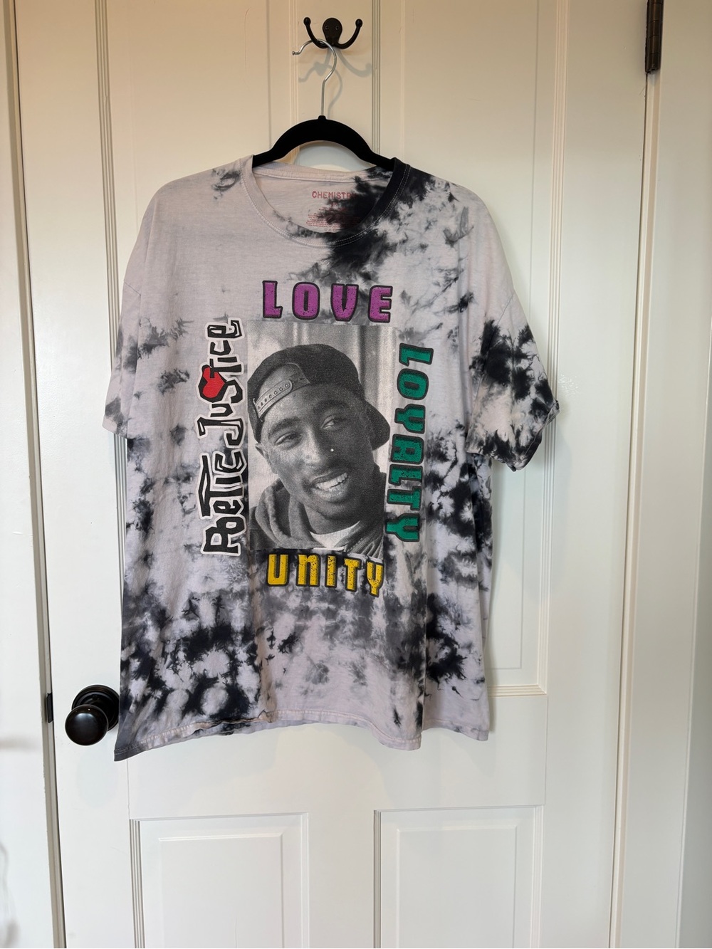 Chemistry Poetic Justice Tupac Tie-Dye Tee
